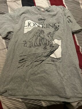 Disney Grey The Lion King Internal Print Tee